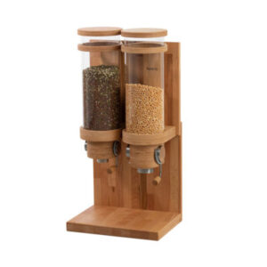 Hawos - GLASS SILO Grain Dispenser Set  2 x 6.5kg